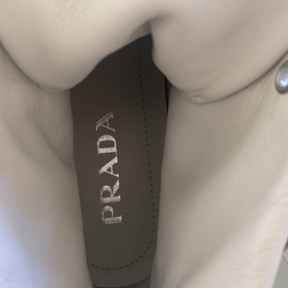 Prada High tops. New size 40 1/2. No box. - Picture 6 of 9